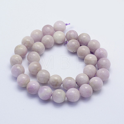 Natural Kunzite Beads Strands G-L478-11-12mm-1