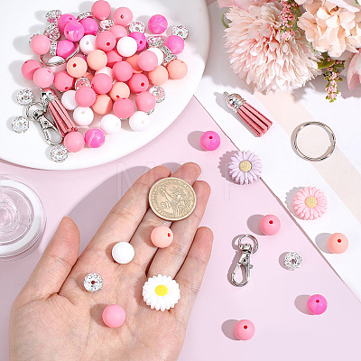 DIY Keychain Making Kits DIY-PA0001-89A-1