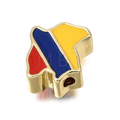 Brass with Enamel Beads KK-CBA8E93-03B-1