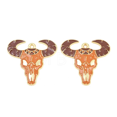West Cowboy Theme Alloy Enamel Pendants ENAM-L056-01B-04-1