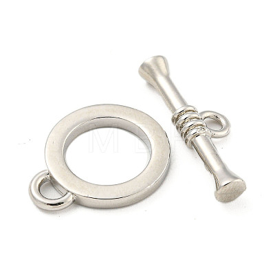 Brass Toggle Clasps KK-A223-02P-1