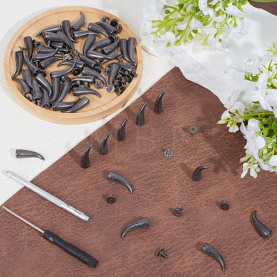 50Bags Alloy Decorative Rivets FIND-GF0009-69A-B-1
