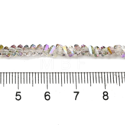 Transparent Glass Beads Strands EGLA-P061-04A-HP01-1