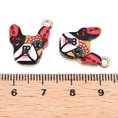 Zinc Alloy Enamel Pendants ENAM-CJC0004-29A-1