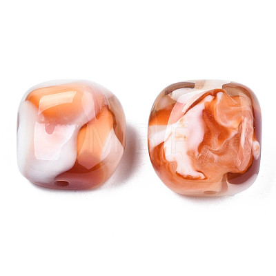 Acrylic Beads OACR-S038-006-1