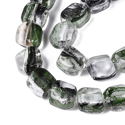 Handmade Lampwork Beads Strands LA-N046-01E-1