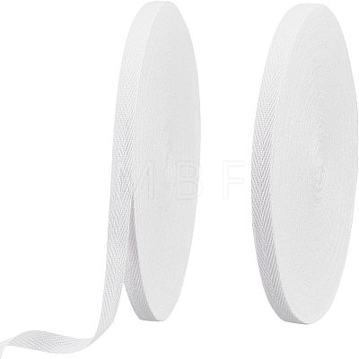 Cotton Cotton Twill Tape Ribbons OCOR-WH0057-30A-01-1
