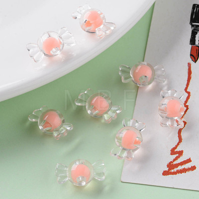 Transparent Acrylic Beads TACR-S152-03A-SS2109-1