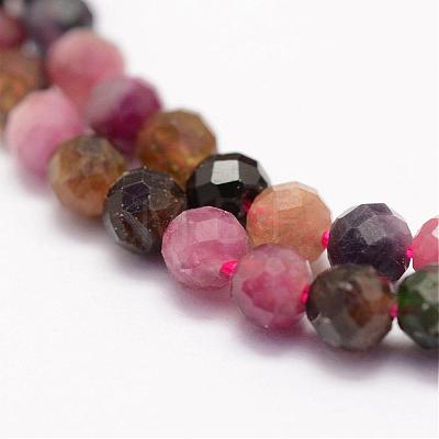 Natural Tourmaline Beads Strands G-F460-31-1
