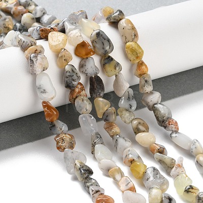 Natural Flower Opal Beads Strands G-P497-01C-07-1