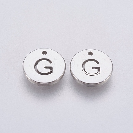 Non-Tarnish 304 Stainless Steel Charms STAS-P225-104P-07-1