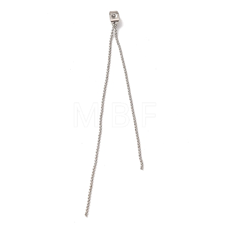 Brass Ball Chain Ear Nuts KK-G510-18P-1