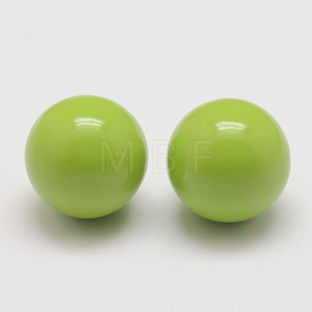 Brass Chime Ball Beads Fit Cage Pendants KK-G298-16mm-10-1