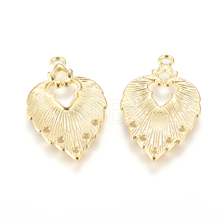 Tibetan Style Alloy Chandelier Components Links TIBE-A4013-G-FF-1