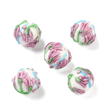 Handmade Lampwork Beads LAMP-A011-02B-1