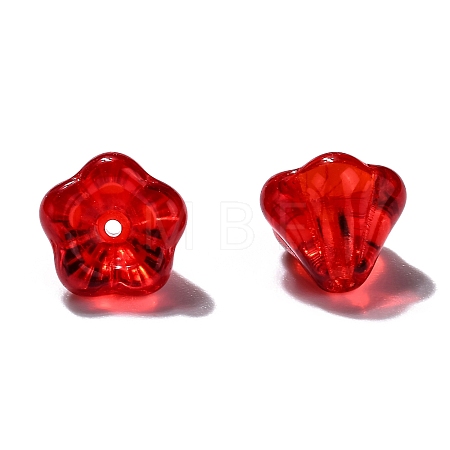 Transparent Czech Glass Beads GLAA-G070-05D-015-1