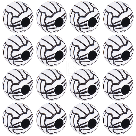 150Pcs Craft Style Acrylic Beads MACR-SC0002-20-1