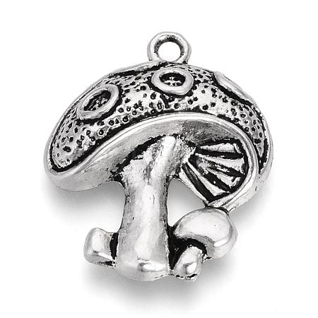 Tibetan Style Alloy Pendants TIBE-S309-33AS-RS-1