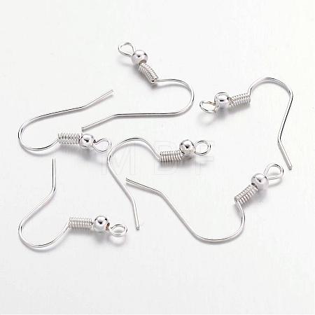 Iron Earring Hooks X-J07JW-S-1