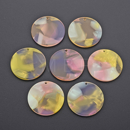 Cellulose Acetate(Resin) Pendants KY-N015-022-01-1