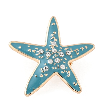 Alloy Enamel Brooches PALLOY-D363-01A-KCG-1