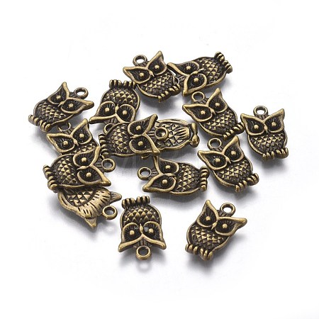 Zinc Tibetan Style Alloy Pendants X-PALLOY-A14923-AB-FF-1