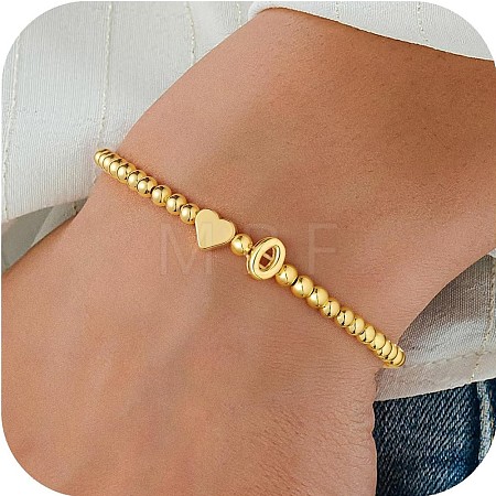 Alloy Beads Stretch Bracelets for Women FS-WG09F24-11-1