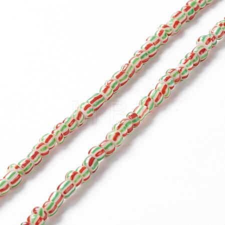 Handmade Lampwork Beads Strands BLOW-K001-01A-04-1