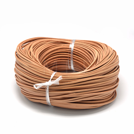 Flat Leather Cords X-WL-R006-3x2-02-1