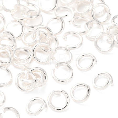 Brass Open Jump Rings KK-G604-08S-27-1