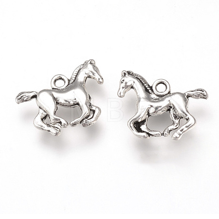 Tibetan Style Alloy Pendants TIBEP-T002-07AS-RS-1