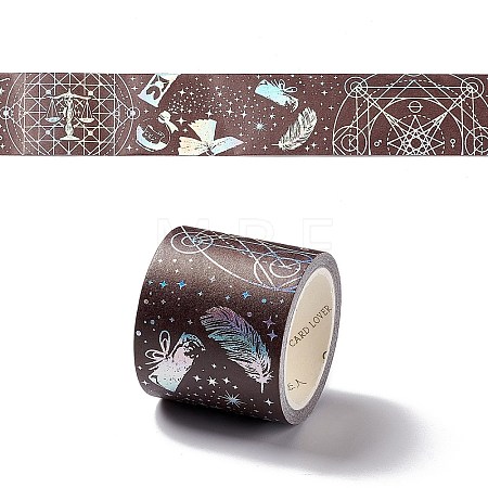 Laser Paper Decorative Adhesive Tapes DIY-C068-01C-1