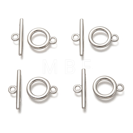 Alloy Toggle Clasps TIBE-EA774Y-P-NR-1