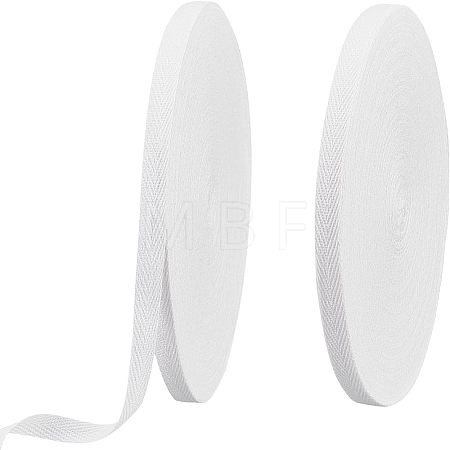 Cotton Cotton Twill Tape Ribbons OCOR-WH0057-30A-01-1