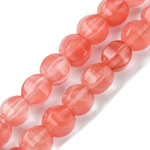 Cherry Quartz Glass Beads Strands G-H023-A10-01-1