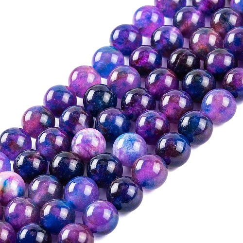 Natural Malaysia Jade Beads Strands X-G-A146-8mm-C10-1