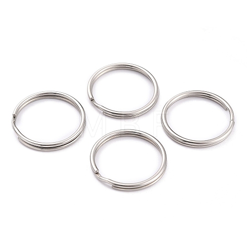 304 Stainless Steel Split Key Rings X-STAS-H153-02P-1