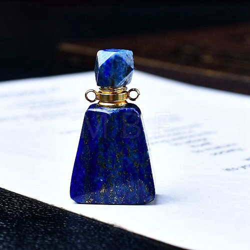 Natural Lapis Lazuli Perfume Bottles PW-WGACEC4-12-1