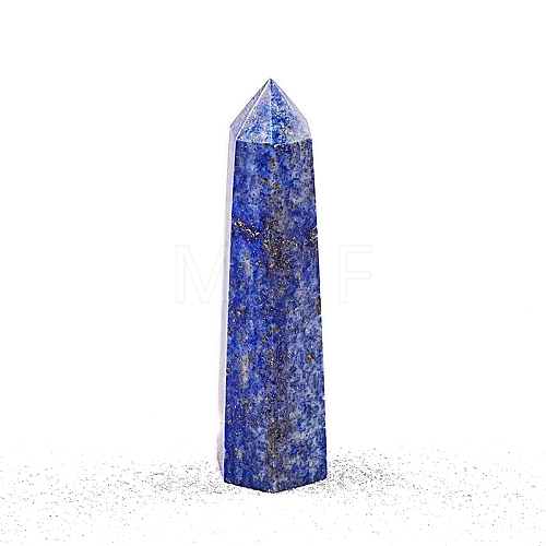 Point Tower Natural Lapis Lazuli Home Display Decoration PW-WG04107-56-1