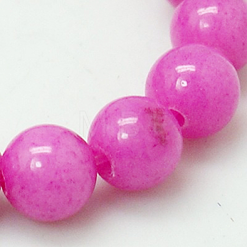 Natural Mashan Jade Round Beads Strands X-G-D263-12mm-XS30-1