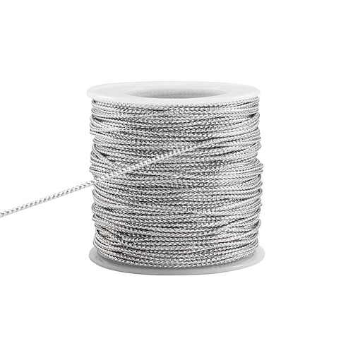   Jewelry Braided Thread Metallic Cords MCOR-PH0001-01B-1