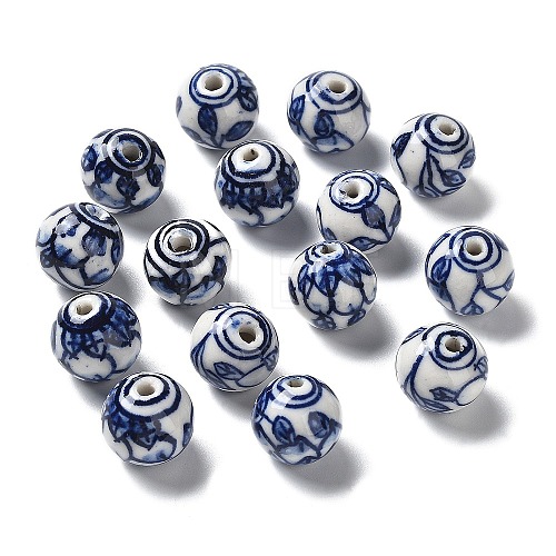 Handmade Porcelain Beads PORC-Z001-10-1