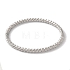 Texture Ion Plating(IP) 304 Stainless Steel Bangles for Women BJEW-K252-03P-2