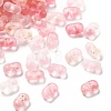 Gradient Color Transparent Acrylic Beads OACR-M023-06G-1