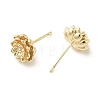 Brass Stud Earrings EJEW-Q014-32G-2