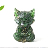 Resin Carved Meditation Fox Statue Home Decoration PW-WG3BA60-10-1