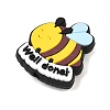 Funny Silicone Beads PL-T045-01H-2