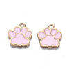 Alloy Enamel Pendants ENAM-T016-22LG-RS-3