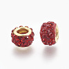 Handmade Polymer Clay European Beads CLAY-O002-01G-D-2