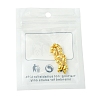 10Pcs Round Brass Magnetic Clasps with Loops KK-FS0001-34G-6